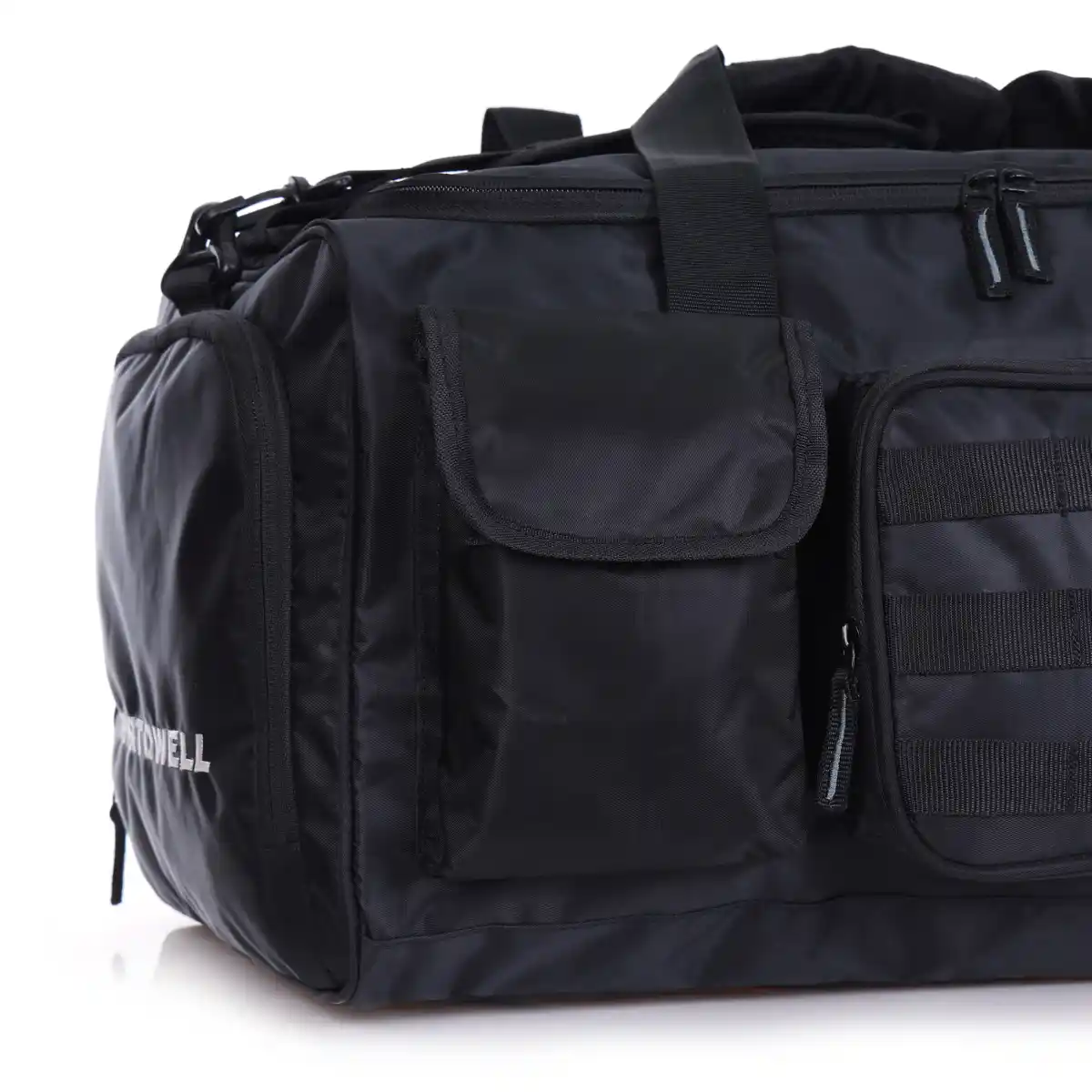 Sportowell Sports Duffle Bag Water Resistant Polyester Fabric Close Up