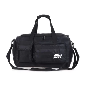 Sportowell Sports Duffle Bag for Men & Women with Shoe Compartment - Water Resistant 40L Travel Bag